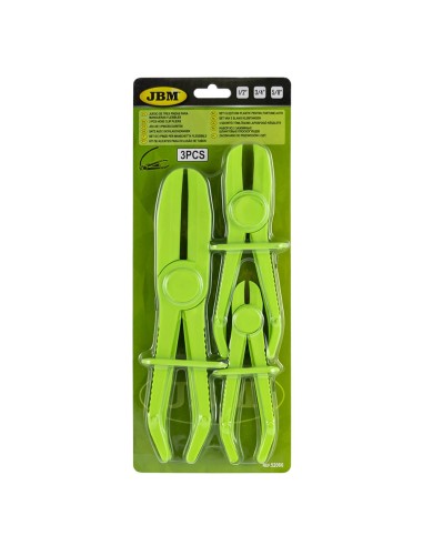 JUEGO DE TRES PINZAS PARA MANGUERAS FLEXIBLES