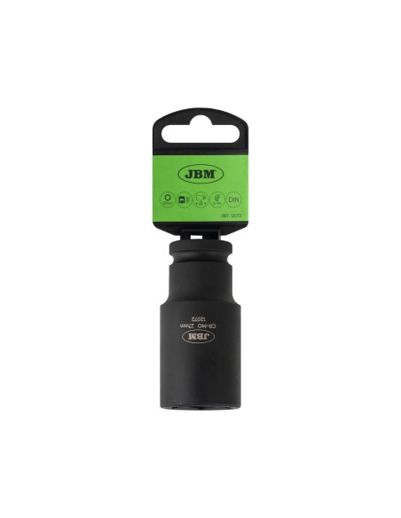 VASO DE IMPACTO LARGO HEX DE 1/2" 27MM