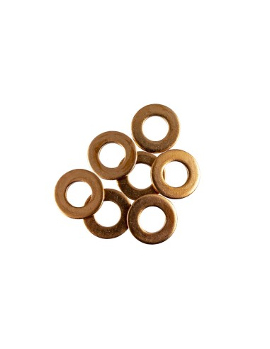 BOLSA DE 50 ARANDELAS DE COBRE PARA INYECTORES (14,6 X 7,5 X 1,3MM)