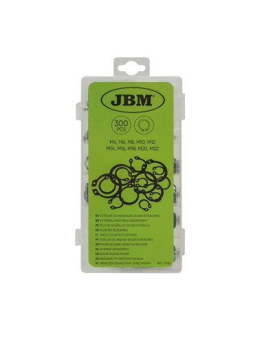 ESTUCHE DE ARANDELAS EXTERIORES 300PCS