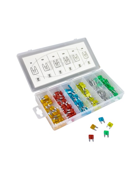 ESTUCHE DE MINI FUSIBLES 120PCS