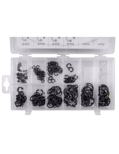 ESTUCHE DE ARANDELAS SEEGER INTERIORES 300PCS