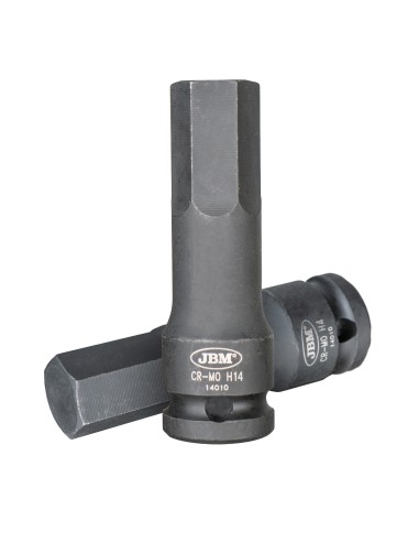 PUNTA DE IMPACTO HEXAGONAL DE 1/2" 14MM