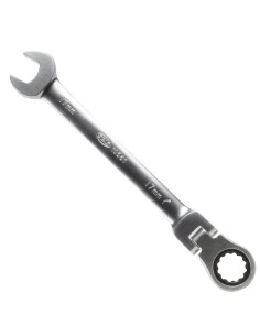 LLAVE COMBINADA ARTICULADA CON TRINQUETE 17MM