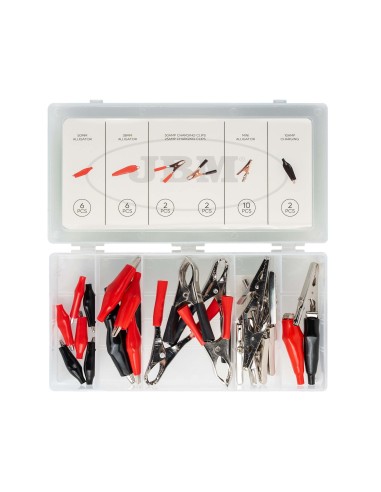 ESTUCHE DE PINZAS ELÉCTRICAS 28PCS