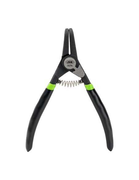 ALICATE SEEGER PARA EXTERIORES CON BOCA CURVA 7" 180MM