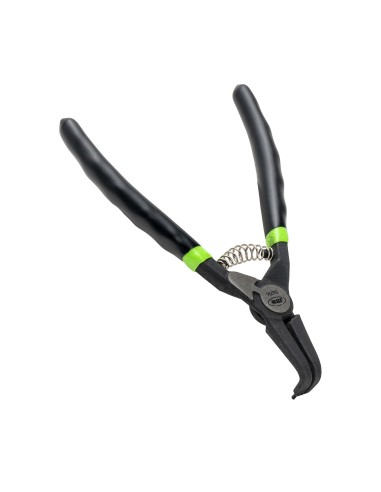 ALICATE SEEGER PARA EXTERIORES CON BOCA CURVA 7" 180MM