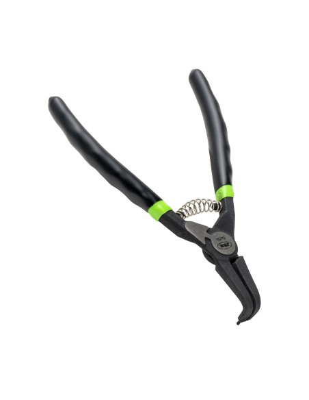 ALICATE SEEGER PARA EXTERIORES CON BOCA CURVA 7" 180MM