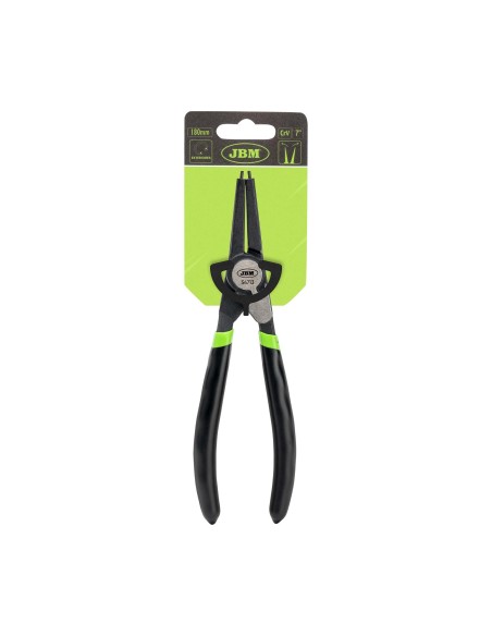 ALICATE SEEGER PARA INTERIORES CON BOCA RECTA 7" 180MM