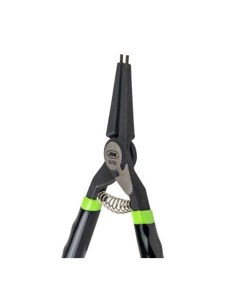 ALICATE SEEGER PARA EXTERIORES CON BOCA RECTA 7" 180MM
