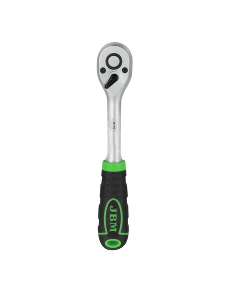 CARRACA DE 1/4" RECTA CON CABEZAL DE 72 DIENTES 145MM
