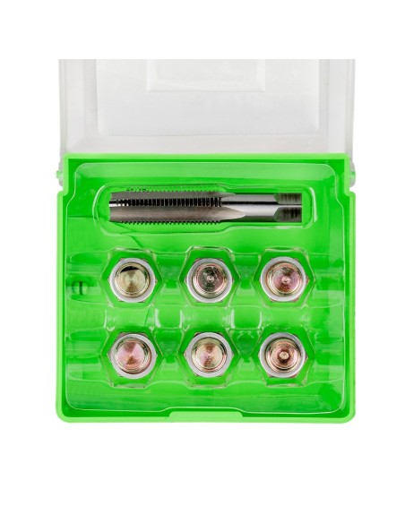 SET REPARADOR DE ROSCAS DE TAPÓN DE CÁRTER (M-13)