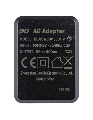 ADAPTADOR USB PARA ENCHUFE DE PARED