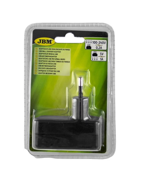 ADAPTADOR USB PARA ENCHUFE DE PARED