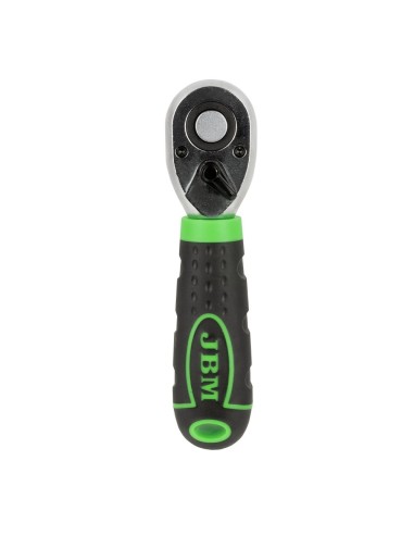 CARRACA DE 1/4" COMPACTA CON CABEZAL DE 72 DIENTES 105MM