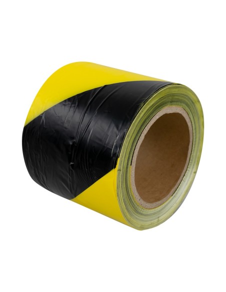 CINTA DE BALIZAMIENTO 200M - AMARILLA / NEGRA