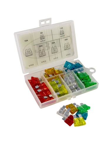 ESTUCHE DE FUSIBLES 48PCS