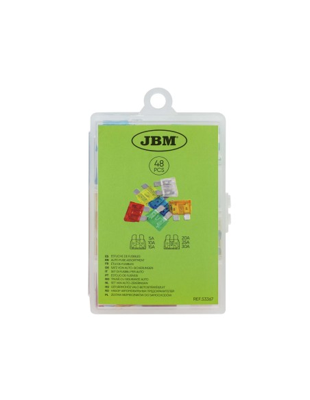 ESTUCHE DE FUSIBLES 48PCS