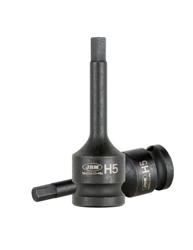 PUNTA DE IMPACTO HEXAGONAL DE 1/2" 5MM