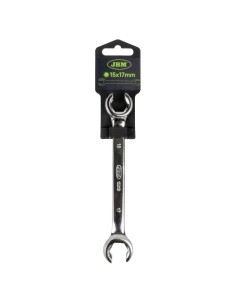 LLAVE DE TUERCA ABOCINADA 15X17MM - ACABADO BRILLANTE