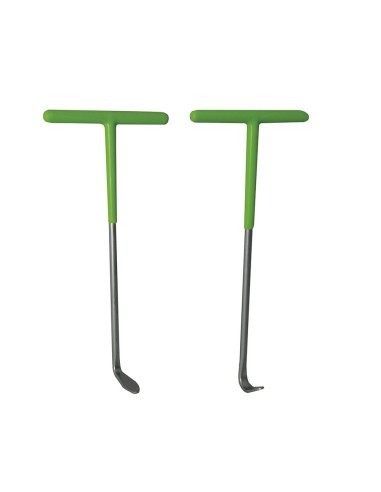 SET DE 2 GANCHOS PARA EXTRAER GOMAS EN TUBO DE ESCAPE