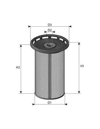 C801 Filtro combustible Purflux en Oferta