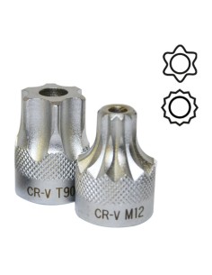 PUNTA DE 1/2" TORX INVIOLABLE T70