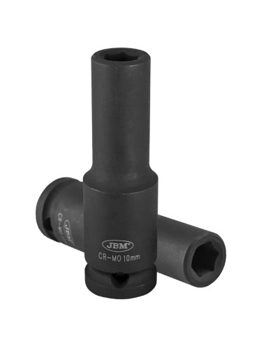 VASO DE IMPACTO LARGO HEX DE 1/2" 12MM