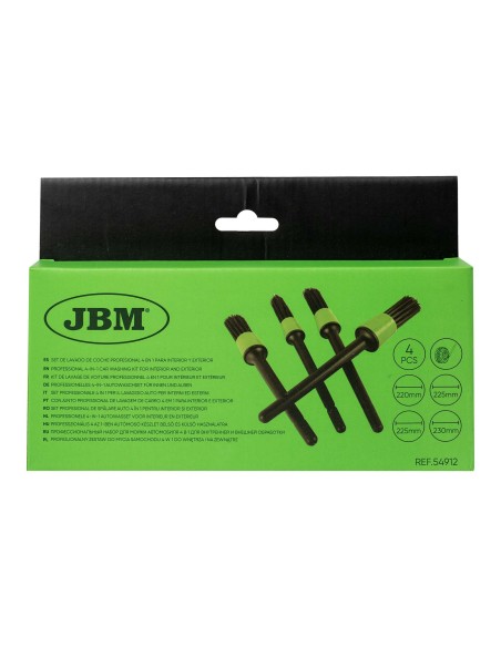 SET DE LAVADO DE COCHE PROFESIONAL 4 EN 1 PARA INTERIOR Y EXTERIOR