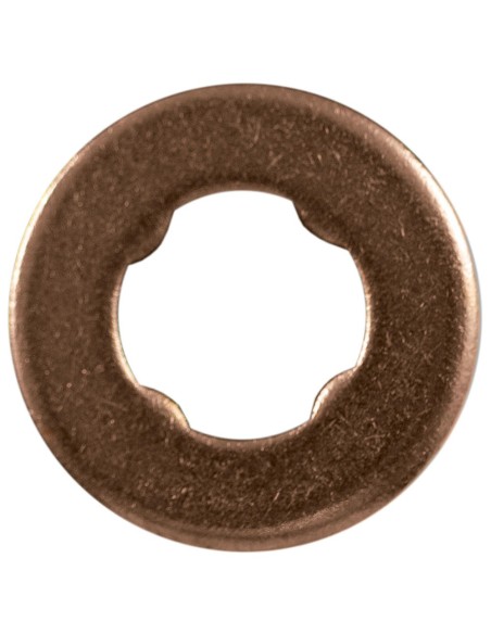 BOLSA DE 50 ARANDELAS DE COBRE PARA INYECTORES - Ø15.0X7.5X1.5 - IVECO, FORD, BMW, MAN (REF. 53464)