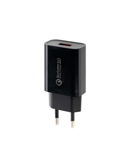 CARGADOR CON ADAPTADOR USB PARA CARGA RÁPIDA DE 9V / 2A