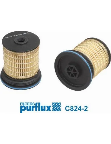 C824-2 Filtro combustible Purflux en Oferta