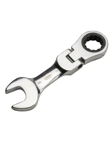 LLAVE COMBINADA MINI ARTICULADA CON TRINQUETE - 8MM
