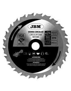 HOJA DE SIERRA CIRCULAR 24T 115MM PARA METAL PARA REF. 60011