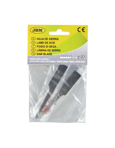 SET DE 5 HOJAS DE SIERRA CON 32 DIENTES PARA HIERRO