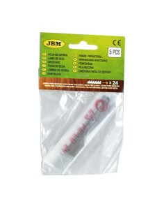 SET DE 5 HOJAS DE SIERRA CON 24 DIENTES PARA MADERA