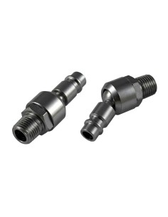 CONECTOR ARTICULADO MACHO PARA AIRE COMPRIMIDO EUR - 1/4"