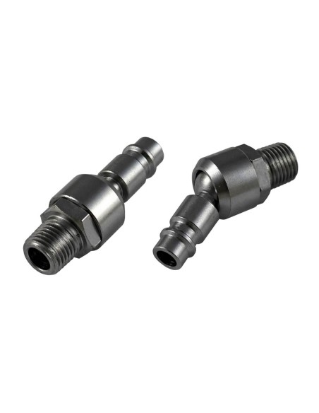 CONECTOR ARTICULADO MACHO PARA AIRE COMPRIMIDO EUR - 1/4"