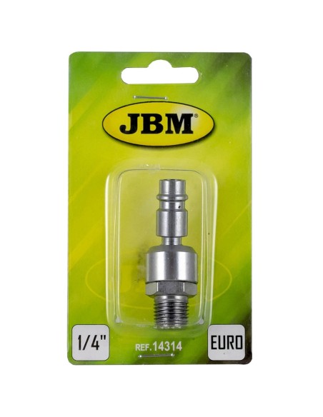 CONECTOR ARTICULADO MACHO PARA AIRE COMPRIMIDO EUR - 1/4"