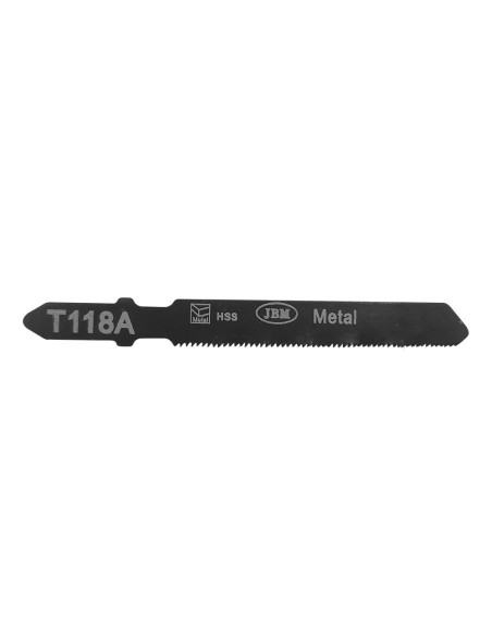 SET DE 5 HOJAS DE SIERRA DE CALAR T118A PARA METAL PARA REF. 60010