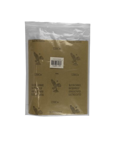 BOLSA DE 10 PAPELES DE LIJA - GRANO 1200