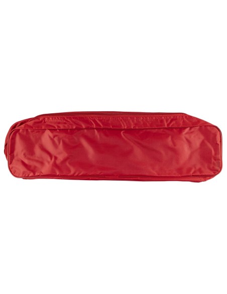 BOLSA ROJA CON 1 COMPARTIMENTO PARA KIT DE EMERGENCIA