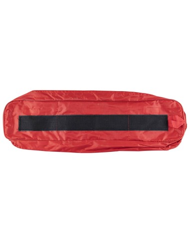 BOLSA ROJA CON 1 COMPARTIMENTO PARA KIT DE EMERGENCIA