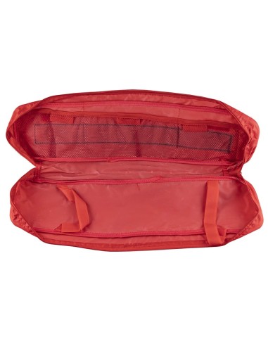 BOLSA ROJA CON 1 COMPARTIMENTO PARA KIT DE EMERGENCIA