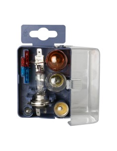 MINI ESTUCHE DE LÁMPARAS H7+H1 12V.