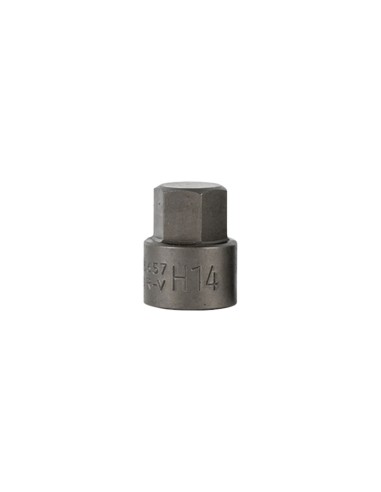 PUNTA HEXAGONAL CORTA 3/8" 14MM (REF.54545)
