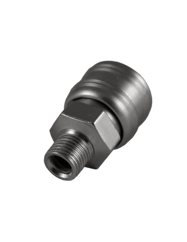 CONECTOR HEMBRA EUR- ROSCA MACHO 1/4"