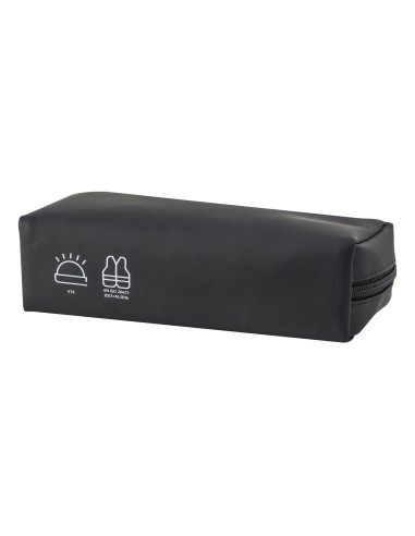 BOLSA PARA KIT DE BALIZA DE EMERGENCIA Y CHALECO - NEGRO