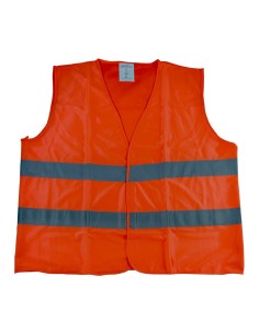 CHALECO NARANJA REFLECTANTE HOMOLOGADO