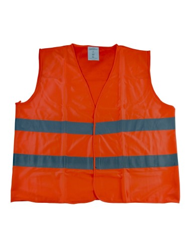 CHALECO NARANJA REFLECTANTE HOMOLOGADO